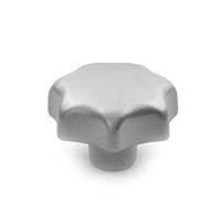 DIN 6336 Stainless Steel Star Knob without Bore
